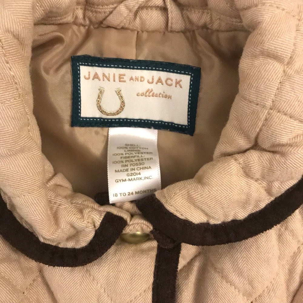 Janie and jack vest